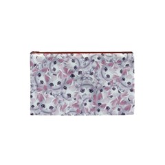 Sweet Kawaii Kitty Pattern (ai) Bk Cosmetic Bag (XS) from ArtsNow.com Front