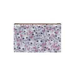 Sweet Kawaii Kitty Pattern (ai) Bk Cosmetic Bag (XS) from ArtsNow.com Back