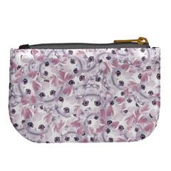 Sweet Kawaii Kitty Pattern (ai) Bk Large Coin Purse from ArtsNow.com Back