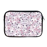 Sweet Kawaii Kitty Pattern (ai) Bk Apple MacBook Pro 17  Zipper Case