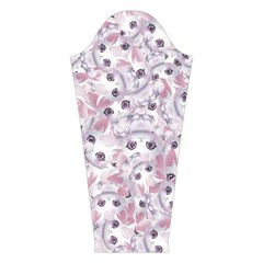 Sweet Kawaii Kitty Pattern (ai) Bk Long Sleeve Velvet V Left Sleeve