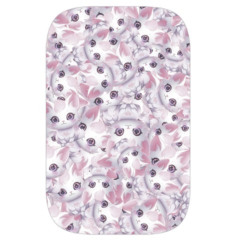 Sweet Kawaii Kitty Pattern (ai) Bk Waist Pouch (Small) from ArtsNow.com Front