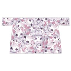 Sweet Kawaii Kitty Pattern (ai) Bk Wristlet Pouch Bag (Small) from ArtsNow.com Front