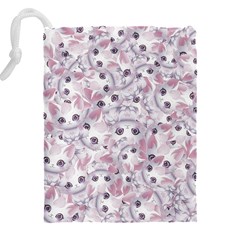 Sweet Kawaii Kitty Pattern (ai) Bk Drawstring Pouch (5XL) from ArtsNow.com Back