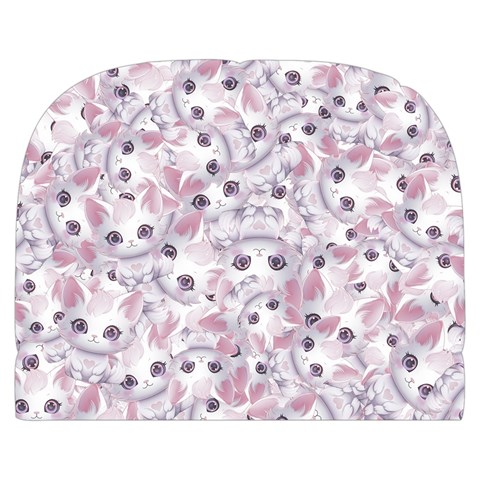 Sweet Kawaii Kitty Pattern (ai) Bk Make Up Case (Large) from ArtsNow.com Front