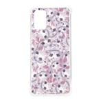 Sweet Kawaii Kitty Pattern (ai) Bk Samsung Galaxy S20 Plus 6.7 Inch TPU UV Case