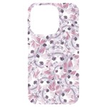 Sweet Kawaii Kitty Pattern (ai) Bk iPhone 14 Pro Black UV Print Case