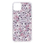 Sweet Kawaii Kitty Pattern (ai) Bk iPhone 14 Plus TPU UV Print Case