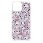 Sweet Kawaii Kitty Pattern (ai) Bk iPhone 13 mini TPU UV Print Case