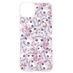 Sweet Kawaii Kitty Pattern (ai) Bk iPhone 15 Pro TPU UV Print Case