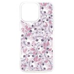 Sweet Kawaii Kitty Pattern (ai) Bk iPhone 15 Pro Max TPU UV Print Case