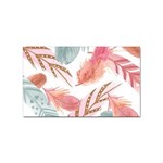 Feathers, Boho, Cute, Feather, Pastel Sticker (Rectangular)