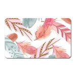 Feathers, Boho, Cute, Feather, Pastel Magnet (Rectangular)