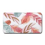 Feathers, Boho, Cute, Feather, Pastel Medium Bar Mat