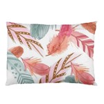 Feathers, Boho, Cute, Feather, Pastel Pillow Case