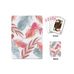 Feathers, Boho, Cute, Feather, Pastel Playing Cards Single Design (Mini)