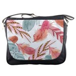 Feathers, Boho, Cute, Feather, Pastel Messenger Bag