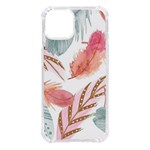 Feathers, Boho, Cute, Feather, Pastel iPhone 14 TPU UV Print Case