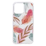 Feathers, Boho, Cute, Feather, Pastel iPhone 14 Pro Max TPU UV Print Case