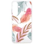 Feathers, Boho, Cute, Feather, Pastel Samsung Galaxy S24 Ultra 6.9 Inch TPU UV Case