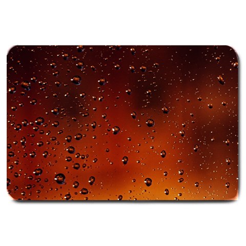 Water Drops, Lui, Amazing Large Doormat from ArtsNow.com 30 x20  Door Mat