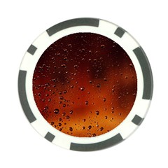 Water Drops, Lui, Amazing Poker Chip Card Guard from ArtsNow.com Back