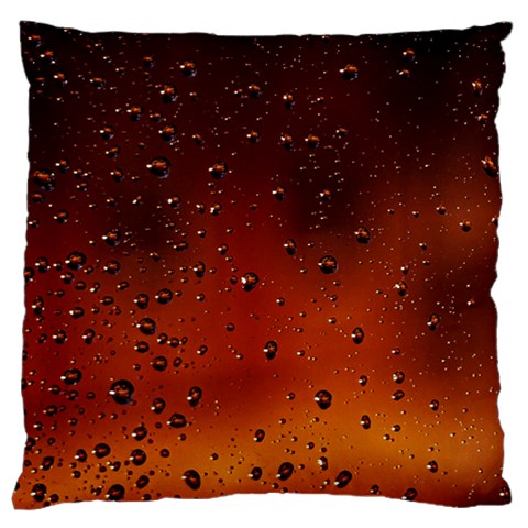 Water Drops, Lui, Amazing Large Cushion Case (Two Sides) from ArtsNow.com Front