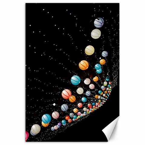 Ballons Night Party Canvas 20  x 30  from ArtsNow.com 19.62 x28.9  Canvas - 1