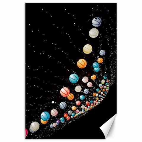 Ballons Night Party Canvas 24  x 36  from ArtsNow.com 23.35 x34.74  Canvas - 1