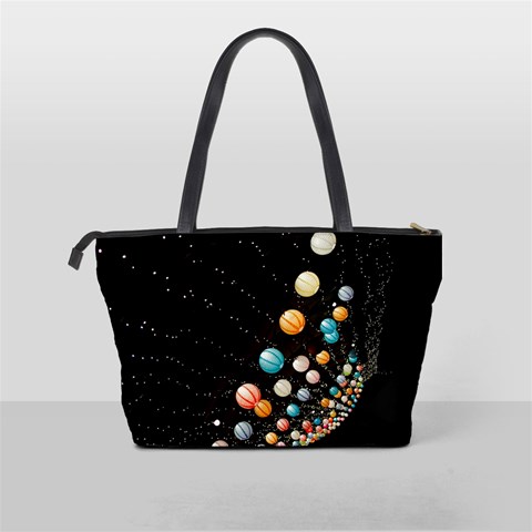 Ballons Night Party Classic Shoulder Handbag from ArtsNow.com Back