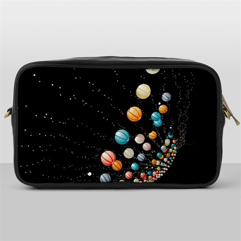 Ballons Night Party Toiletries Bag (One Side) from ArtsNow.com Front