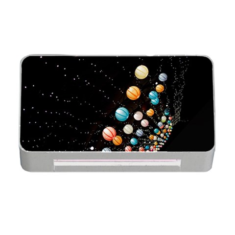 Ballons Night Party Memory Card Reader with CF from ArtsNow.com Front