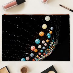 Ballons Night Party Cosmetic Bag (XXL) from ArtsNow.com Front