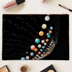 Ballons Night Party Cosmetic Bag (XXL) from ArtsNow.com Back