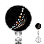 Ballons Night Party Stainless Steel Nurses Watch