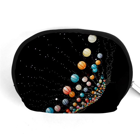 Ballons Night Party Accessory Pouch (Medium) from ArtsNow.com Front