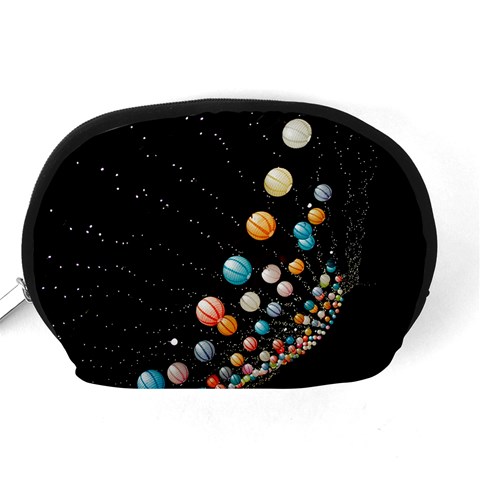 Ballons Night Party Accessory Pouch (Medium) from ArtsNow.com Back