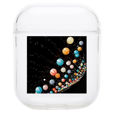 Ballons Night Party Soft TPU AirPods 1/2 Case from ArtsNow.com Front