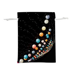 Ballons Night Party Lightweight Drawstring Pouch (M) from ArtsNow.com Back