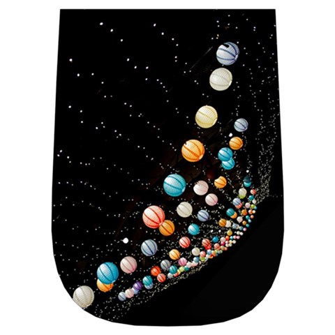 Ballons Night Party Wristlet Pouch Bag (Small) from ArtsNow.com Right Side