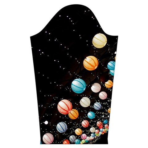 Ballons Night Party Kids  Long Sleeve Velvet Lounge Robe from ArtsNow.com Sleeve Right