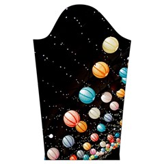 Ballons Night Party Kids  Long Sleeve Velvet Lounge Robe from ArtsNow.com Sleeve Left