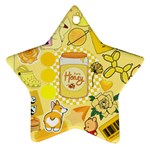 Marillo Pastel Zkt, Aesthetic, Stickers, Yellow Ornament (Star)