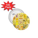 Marillo Pastel Zkt, Aesthetic, Stickers, Yellow 1.75  Buttons (100 pack) 