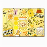 Marillo Pastel Zkt, Aesthetic, Stickers, Yellow Postcard 4 x 6  (Pkg of 10)