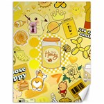 Marillo Pastel Zkt, Aesthetic, Stickers, Yellow Canvas 12  x 16 