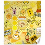 Marillo Pastel Zkt, Aesthetic, Stickers, Yellow Canvas 20  x 24 