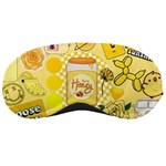 Marillo Pastel Zkt, Aesthetic, Stickers, Yellow Sleep Mask