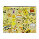 Marillo Pastel Zkt, Aesthetic, Stickers, Yellow Cosmetic Bag (XL)