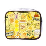 Marillo Pastel Zkt, Aesthetic, Stickers, Yellow Mini Toiletries Bag (One Side)